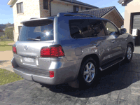 Car after graffiti removal